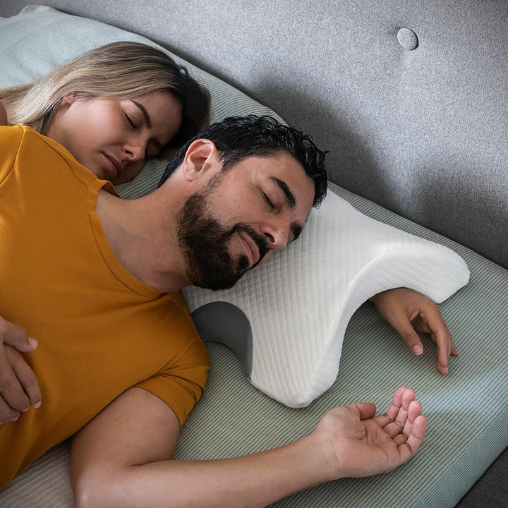 VISKOELASTISK NAKKEPUTE FOR PAR COZZY INNOVAGOODS