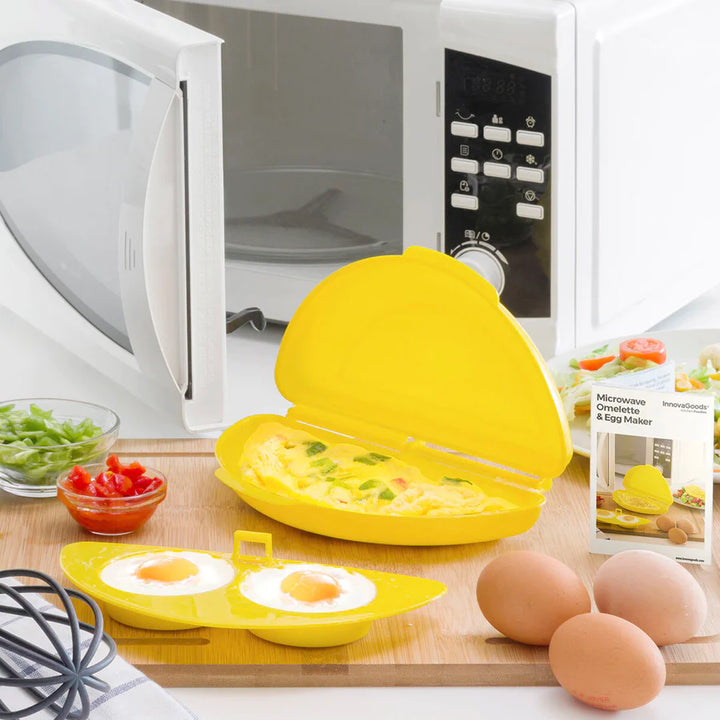 MIKROBØLGEOMELET OG EGGLAGER INNOVAGOODS