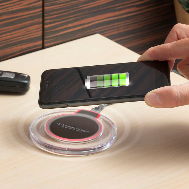 QI TRÅDLØS LADER FOR SMARTTELEFONER INNOVAGOODS